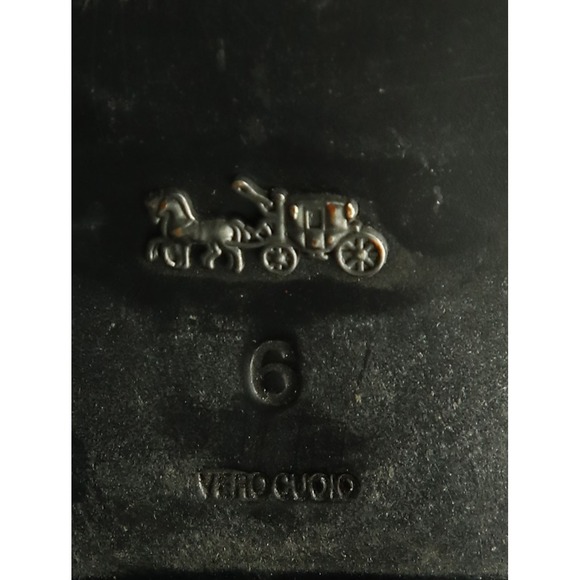 Coach Chrystie Leather Bootie, Zip-Up, Buckle, Black, Women's 6, Style G2408 - Picture 7 of 9